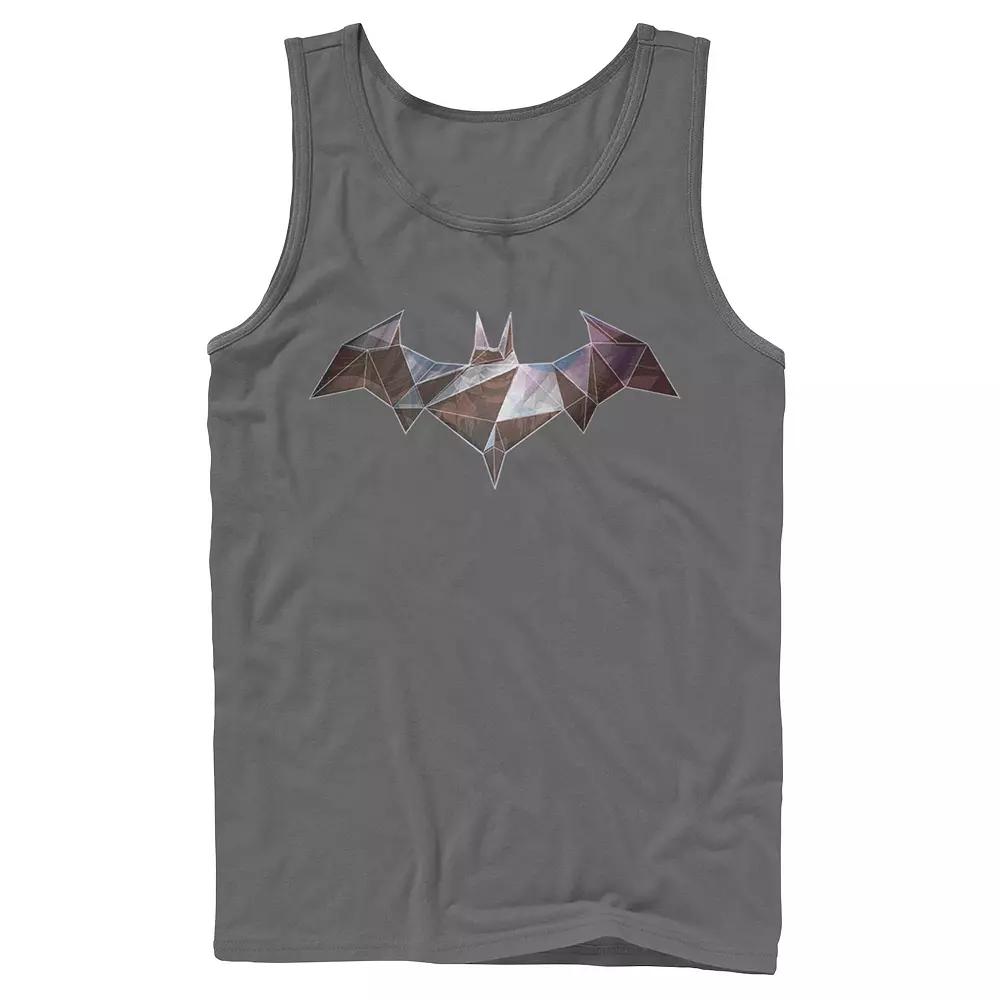 Men's Jurassic Park Neon Gradient Scene Tank Top,  Product Image