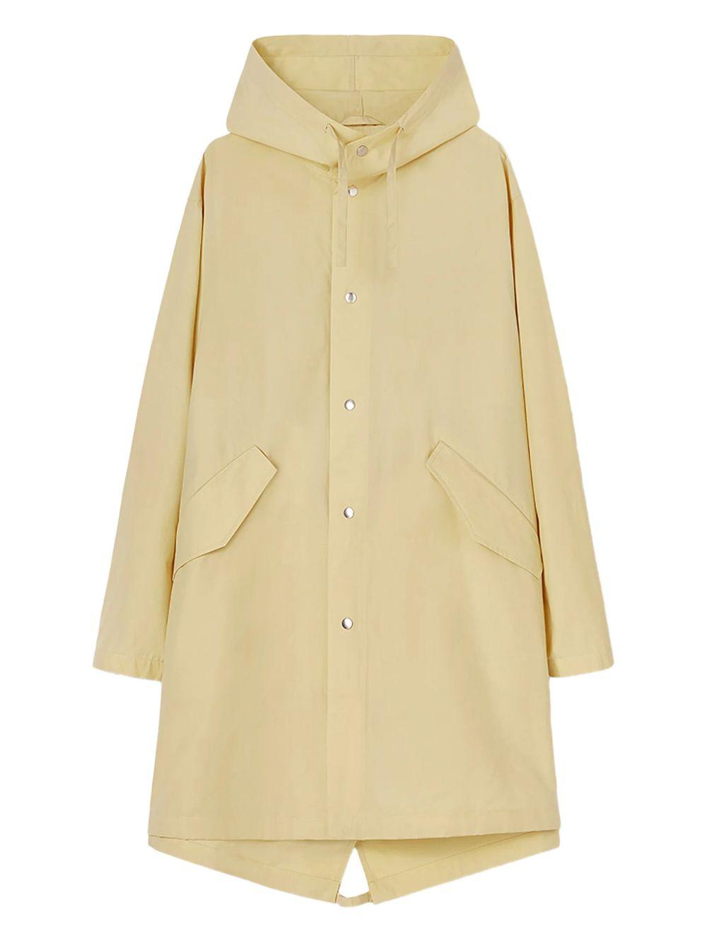 logo-print hooded parka Product Image