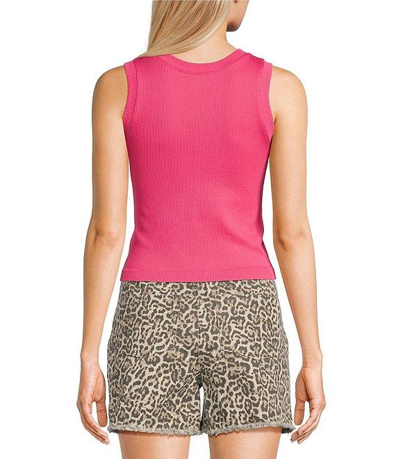 Moa Moa Seamless Rib Tank Top Product Image