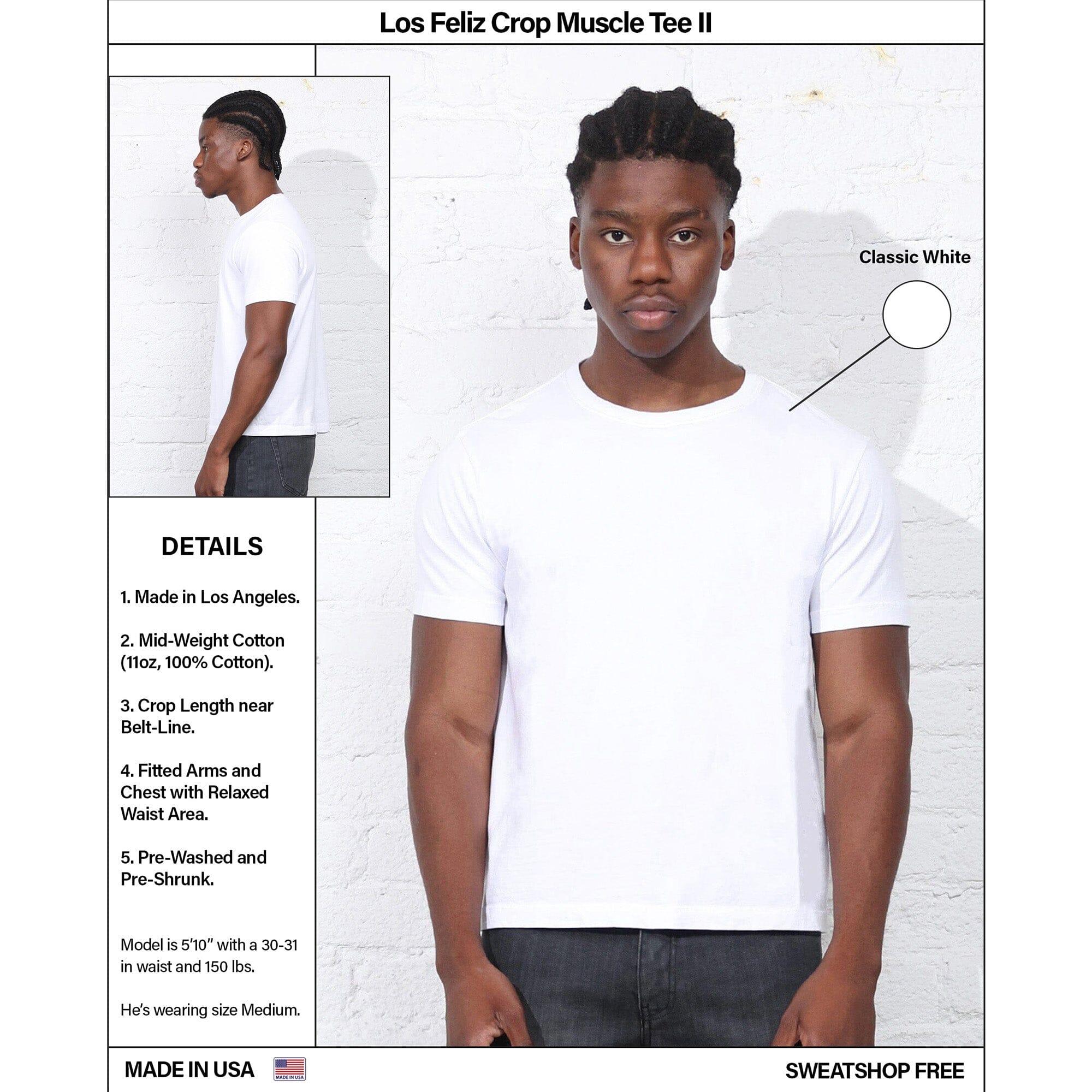 2-Pack | Los Feliz Crop Muscle Tee II | Heavyweight '25 Male Product Image