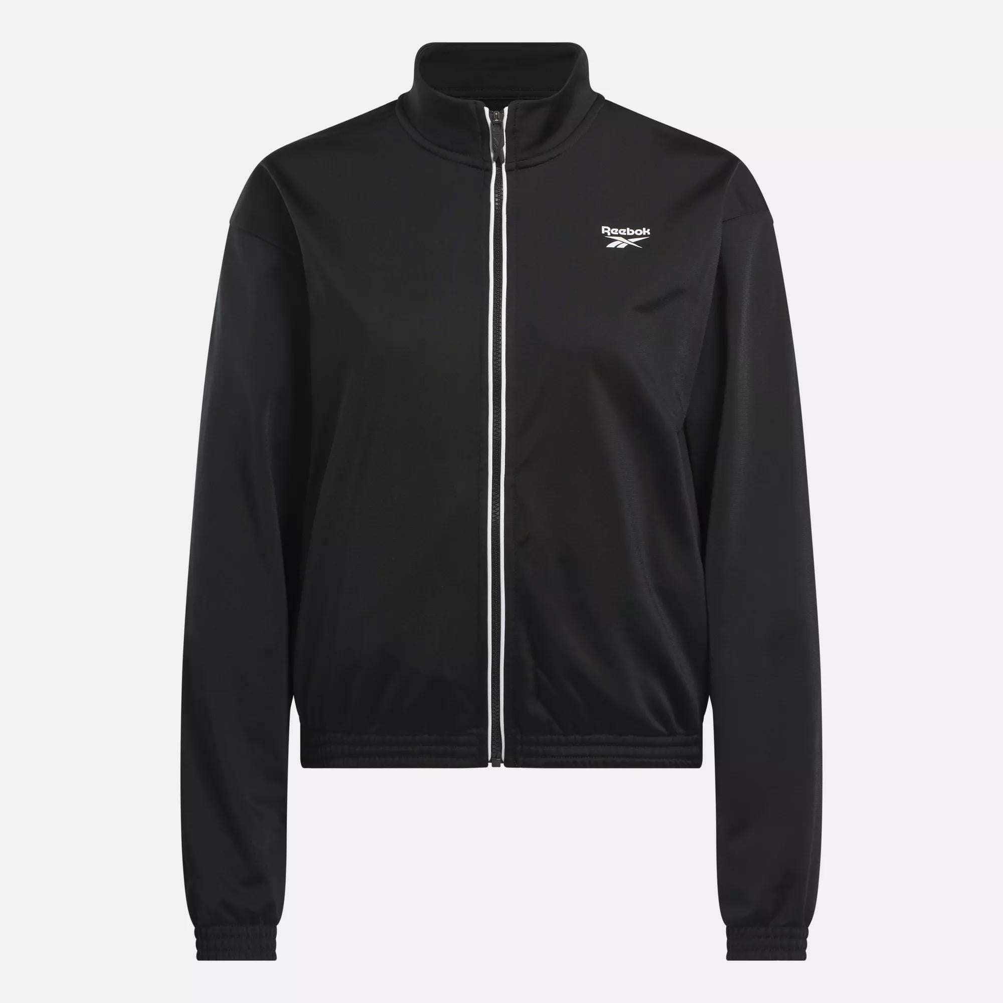 Women's Reebok Identity Back Vector Tricot Track Jacket Female Product Image
