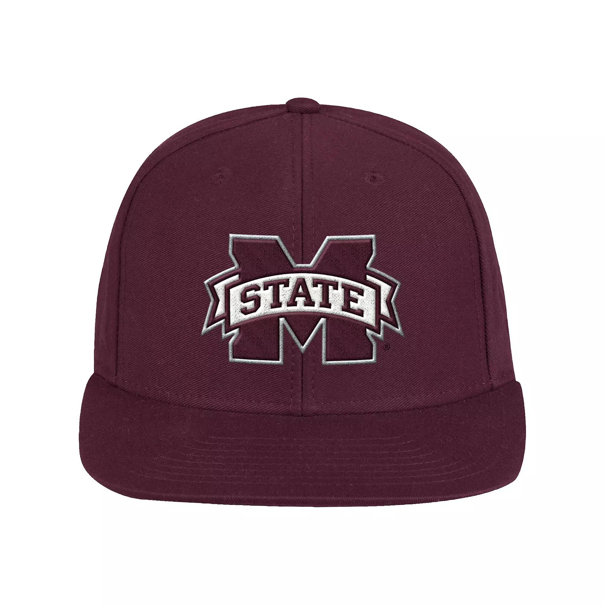 Men's adidas Maroon Mississippi State Bulldogs Sideline Snapback Hat, Mst Red Product Image
