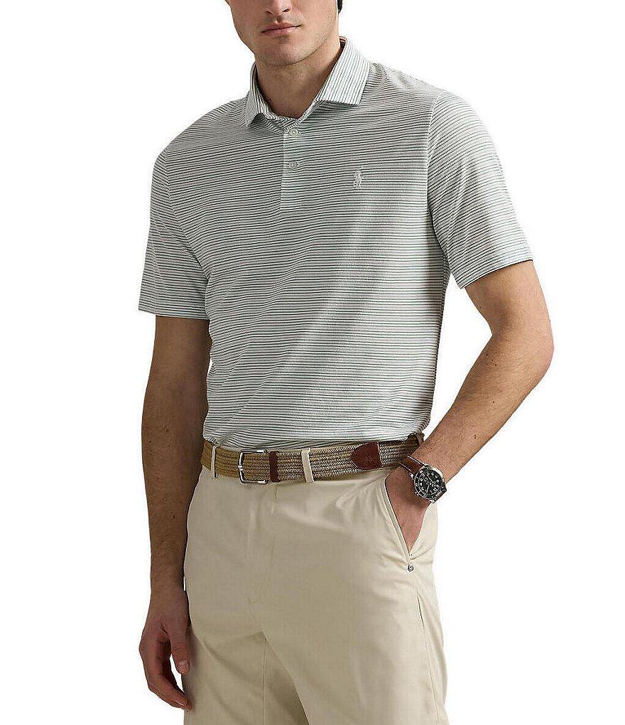 Polo Ralph Lauren RLX Golf Classic Fit Multi-Stripe Performance Stretch Polo Shirt Product Image