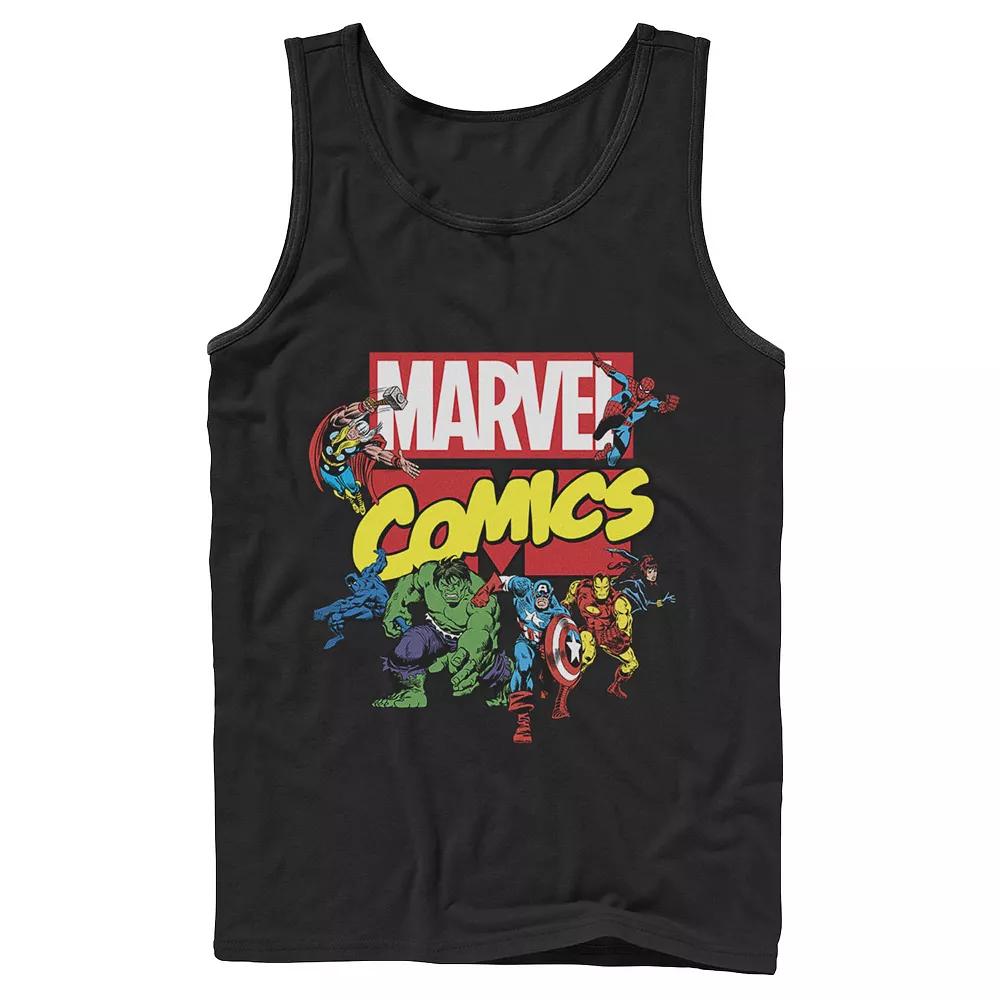 Men's Jurassic Park Retro Rex Scene Tank Top,  Product Image