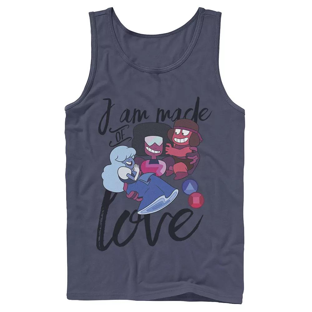 Men's Cartoon Network Steven Universe I Am Made Of Love Tank Top,  Product Image