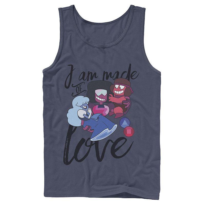 Men's Cartoon Network Steven Universe I Am Made Of Love Tank Top,  Product Image