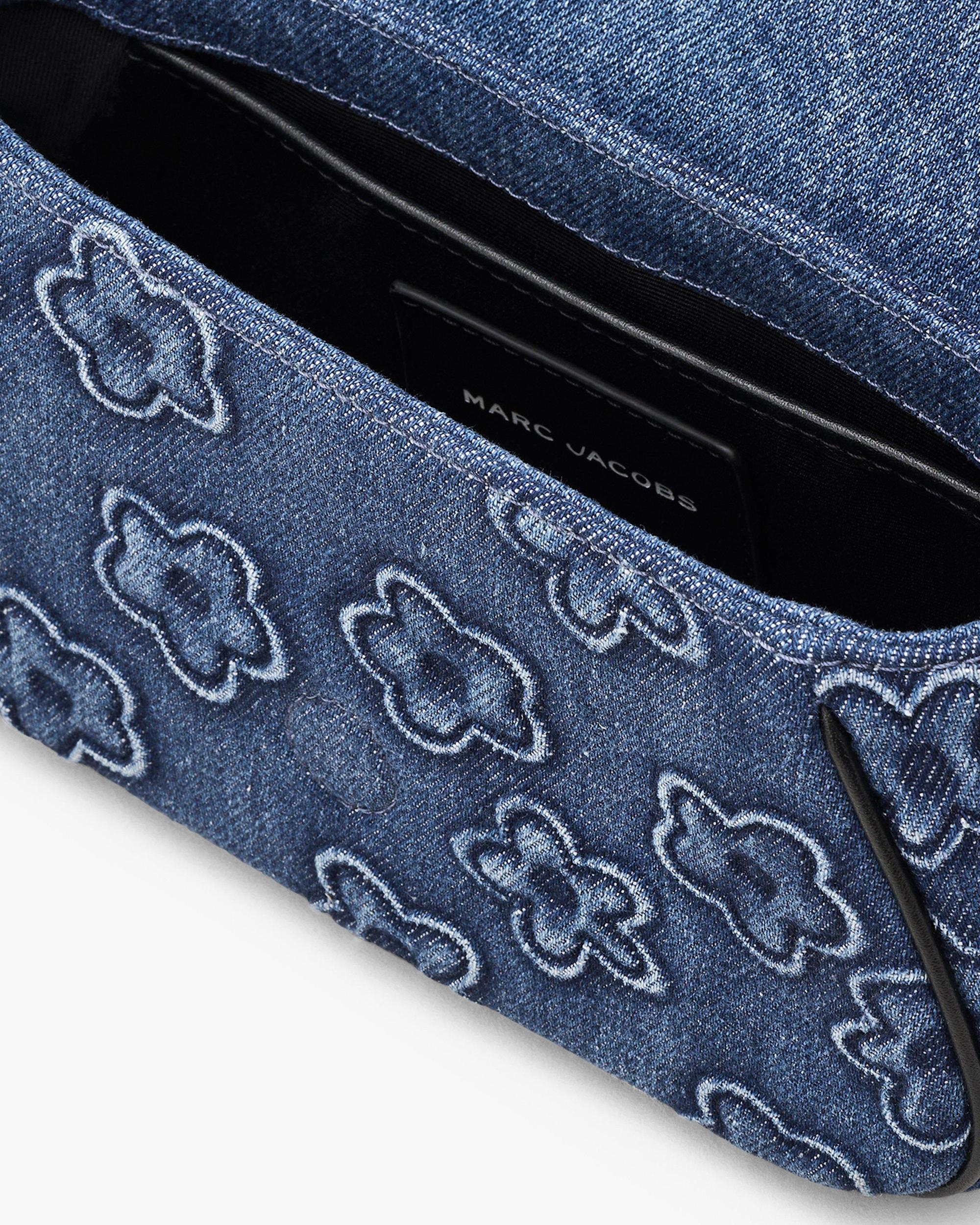 The Puffy Daisy Denim Clover Shoulder Bag Product Image
