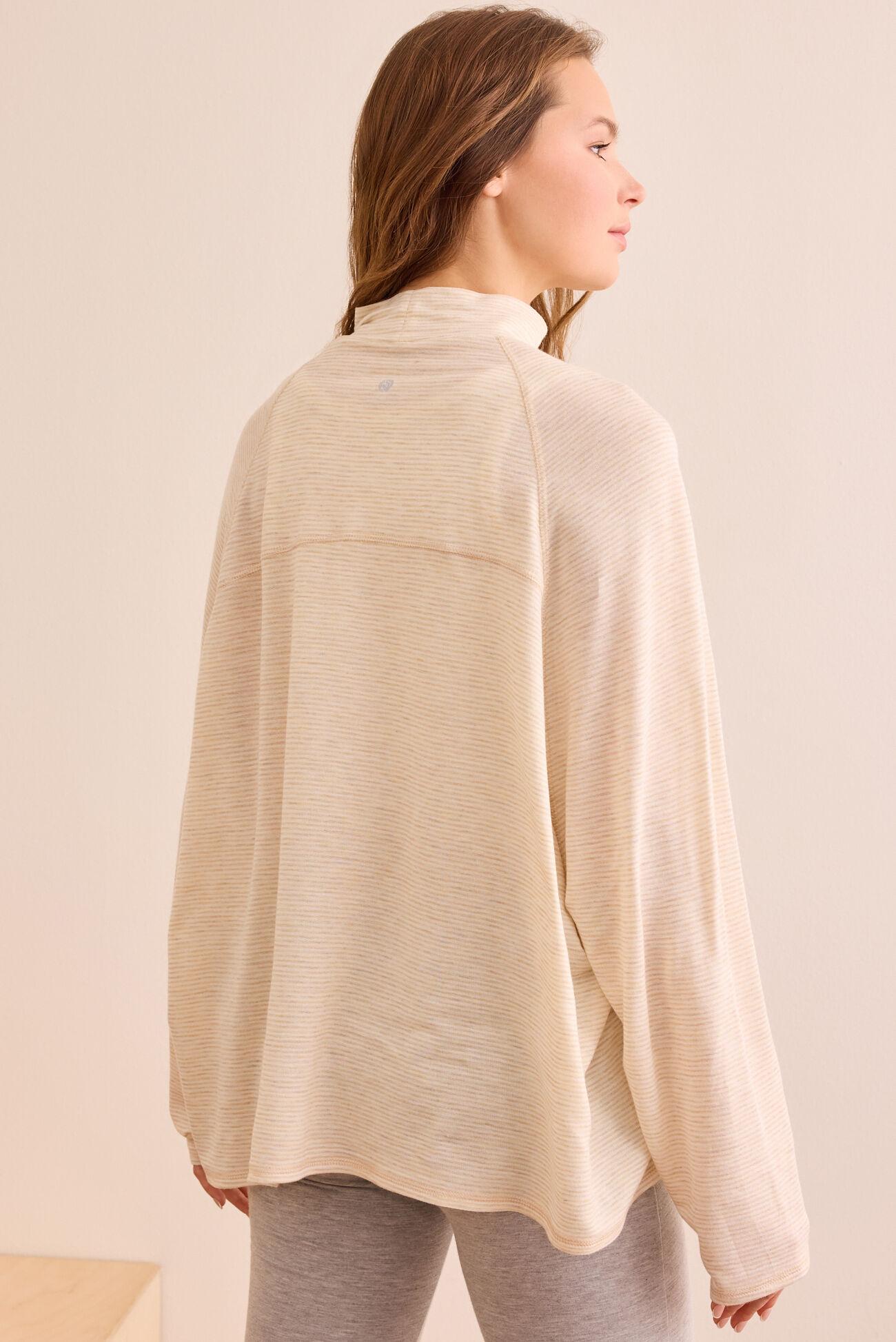 Cloudlight Stripe Mockneck Product Image