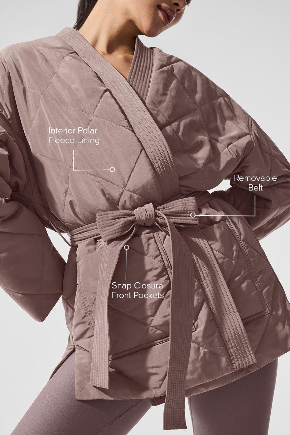 Urbanite Wrap Puffer - Mushroom Female Product Image