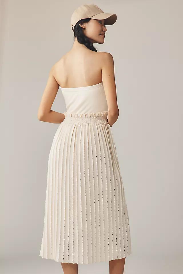 Sundays Manon Cotton Strapless Midi Dress Product Image