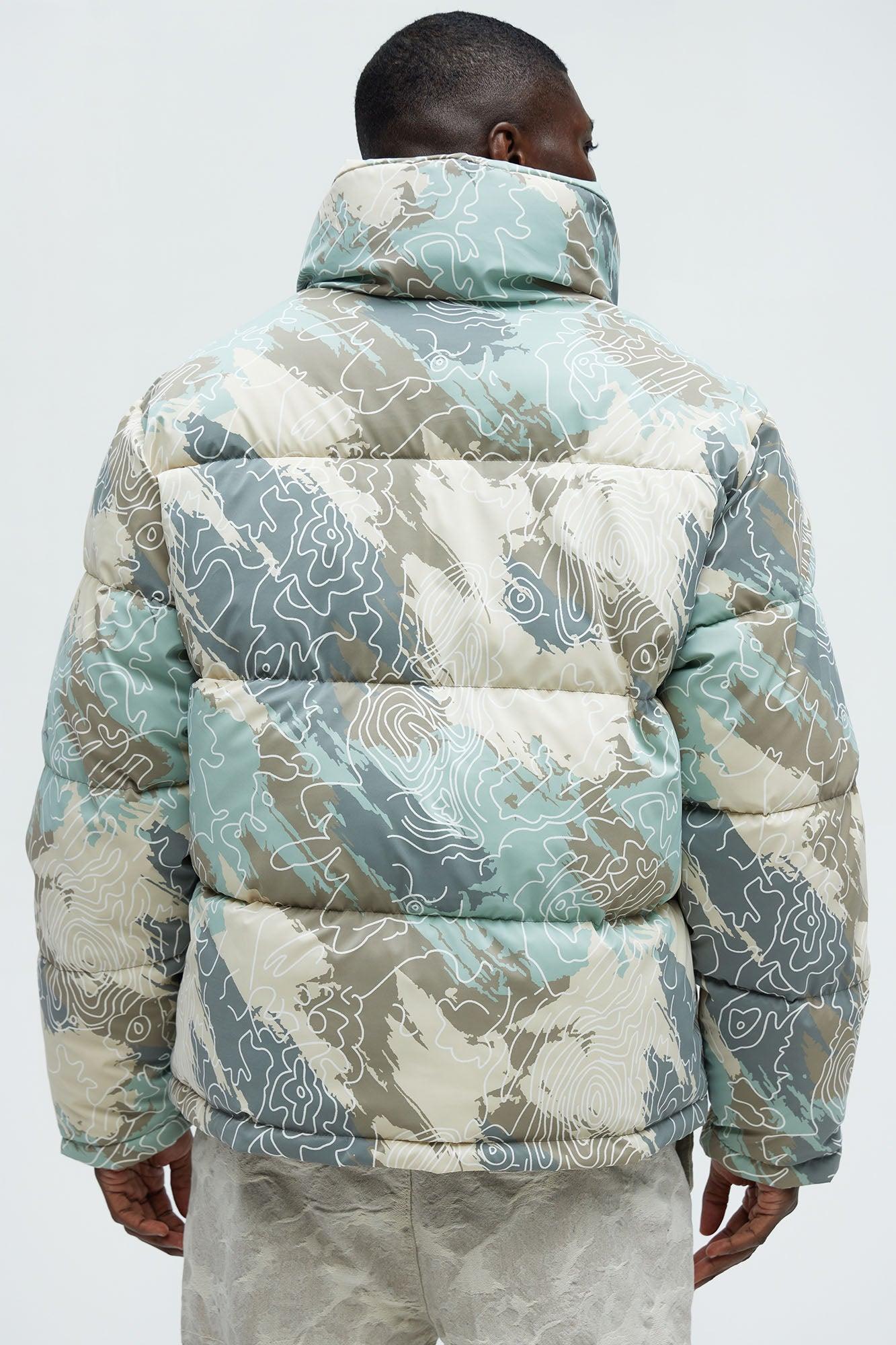 Bateswell Camo Puffer - Camouflage Product Image