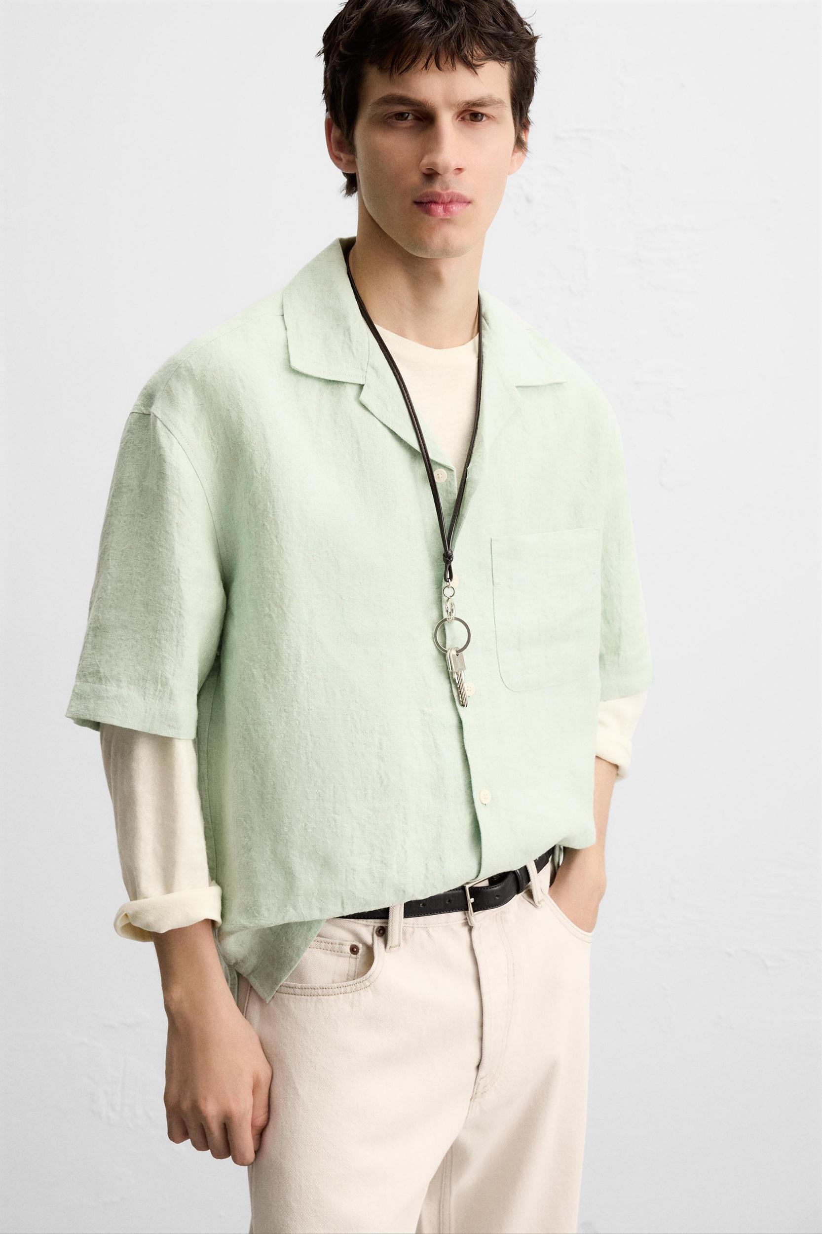 100% LINEN SHIRT Product Image
