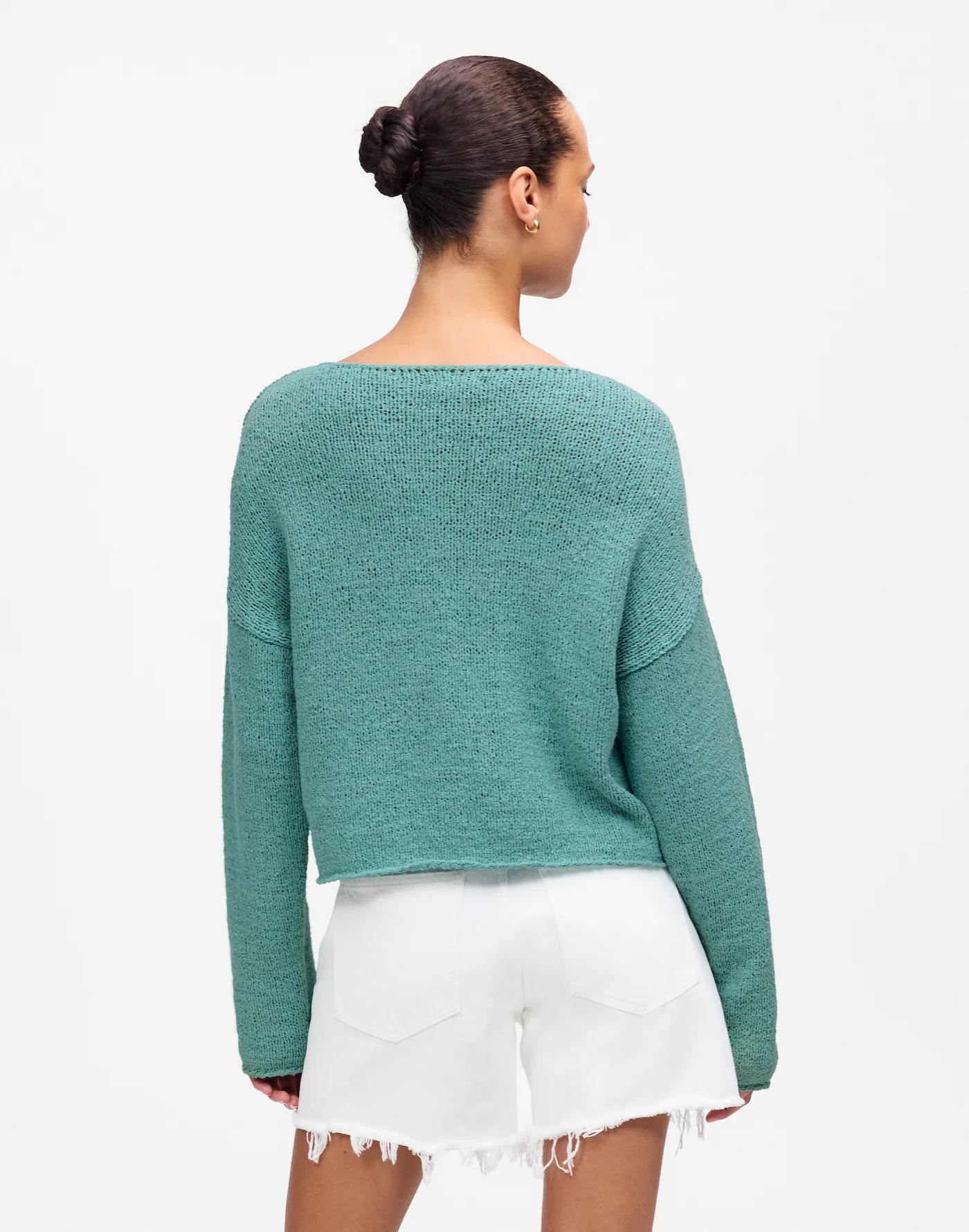 Boatneck Pullover Sweater Product Image