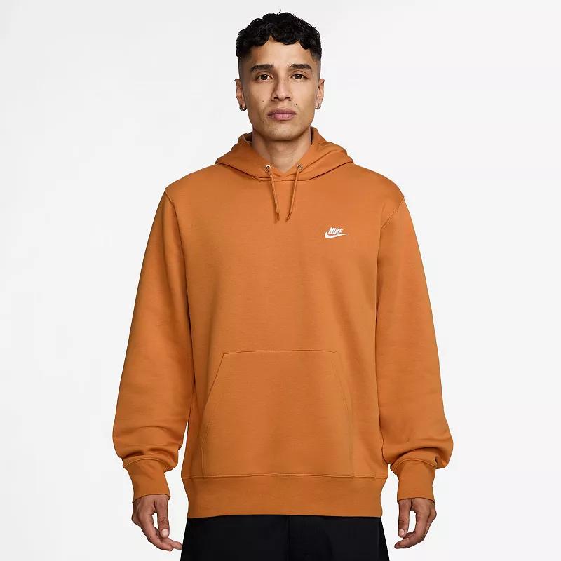 Big & Tall Nike Club Pull-Over Fleece Hoodie, Men's,  Product Image