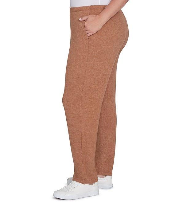 Ruby Rd. Plus Size Knit Pull-On Sweatpants Product Image