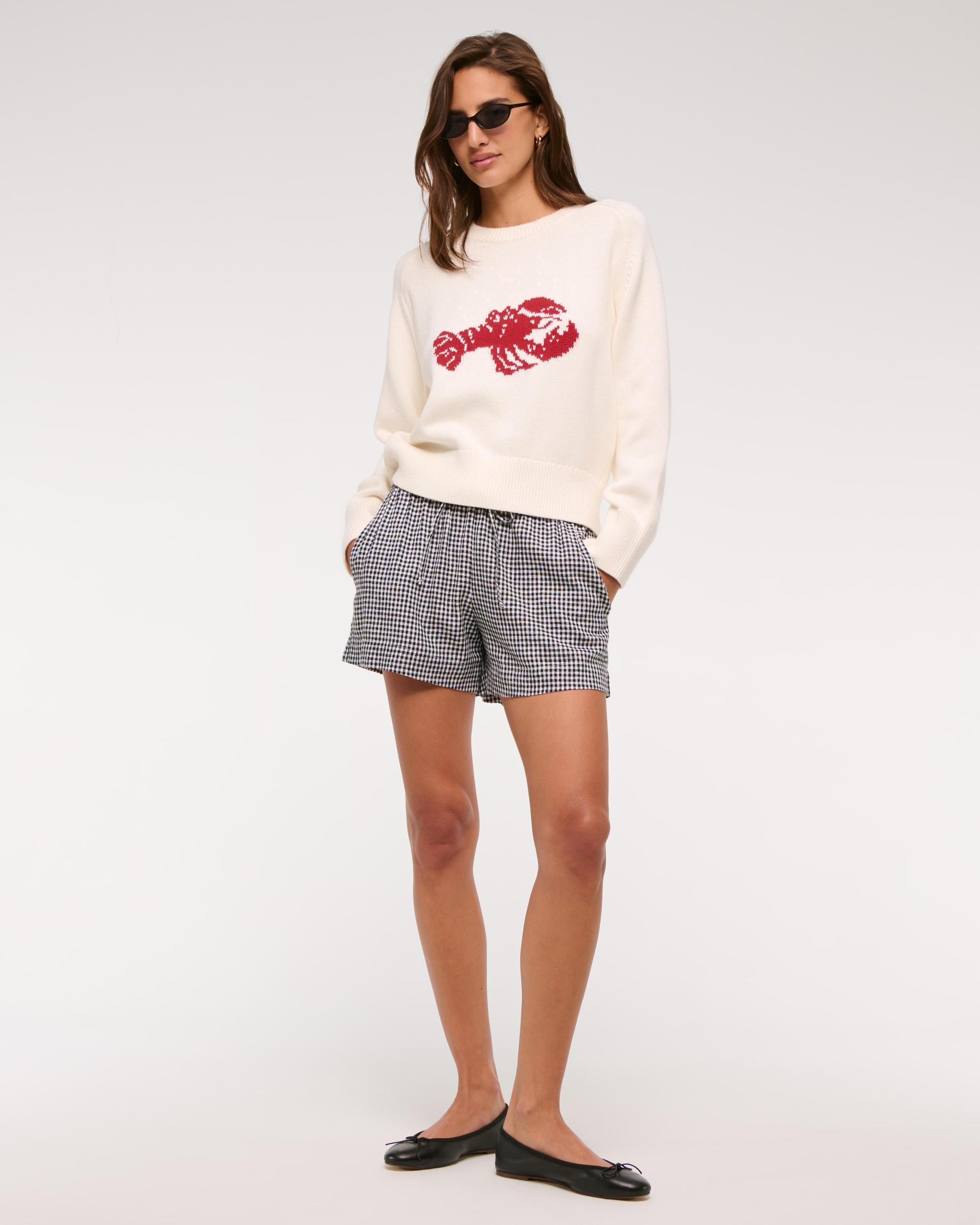 The A&F Madeline Crew Sweater Product Image