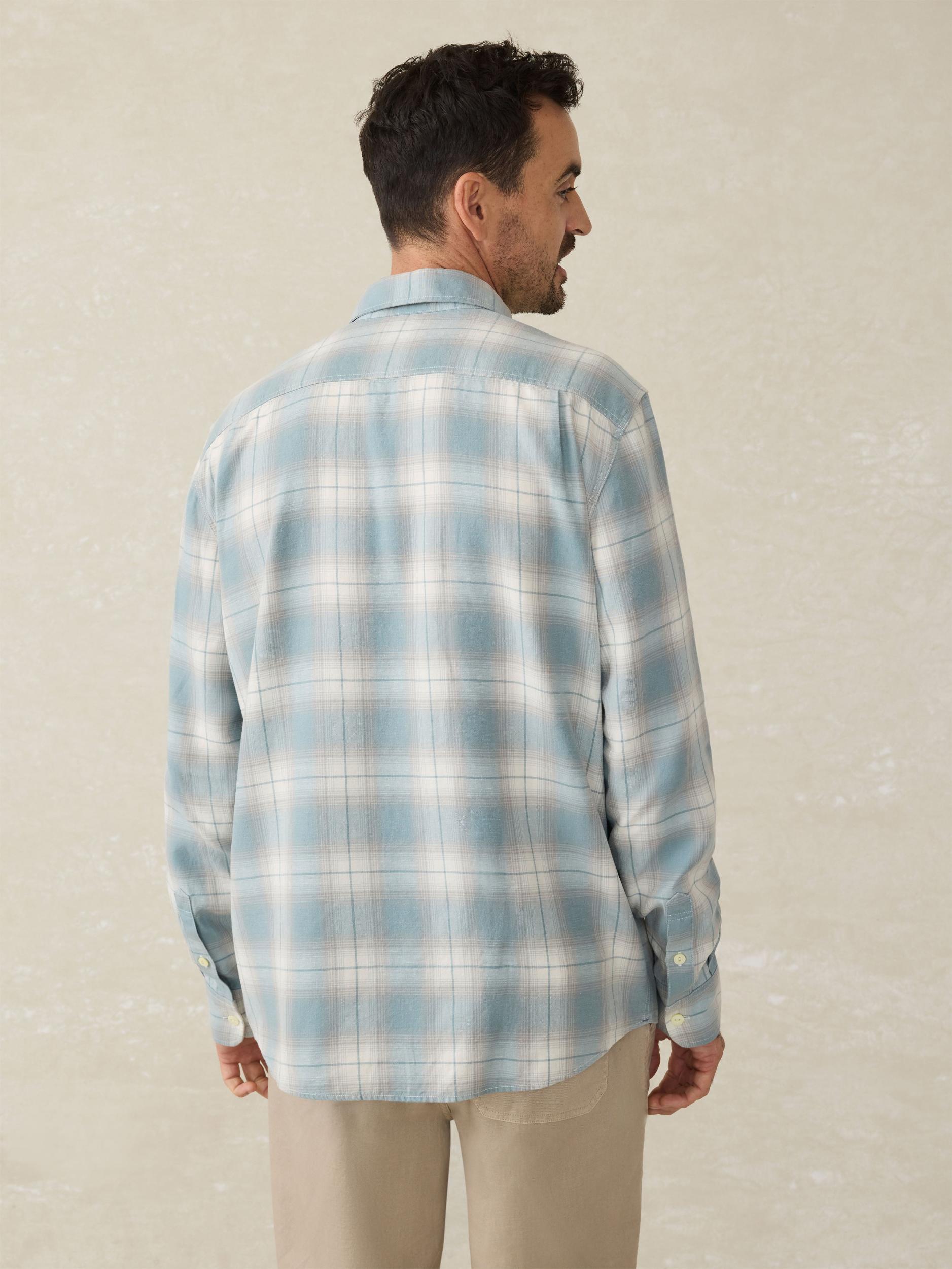 Tried & True Chambray Workshirt - Emerald Coast Plaid Male Product Image