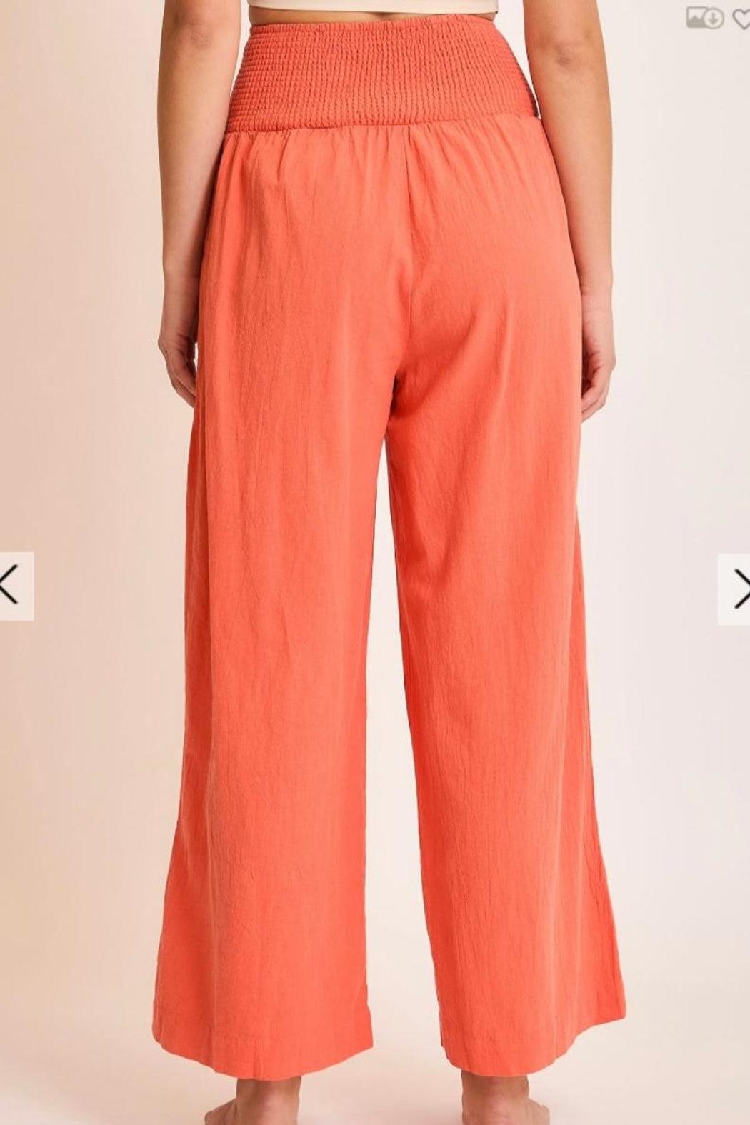 Pants, Smocked Waist Product Image