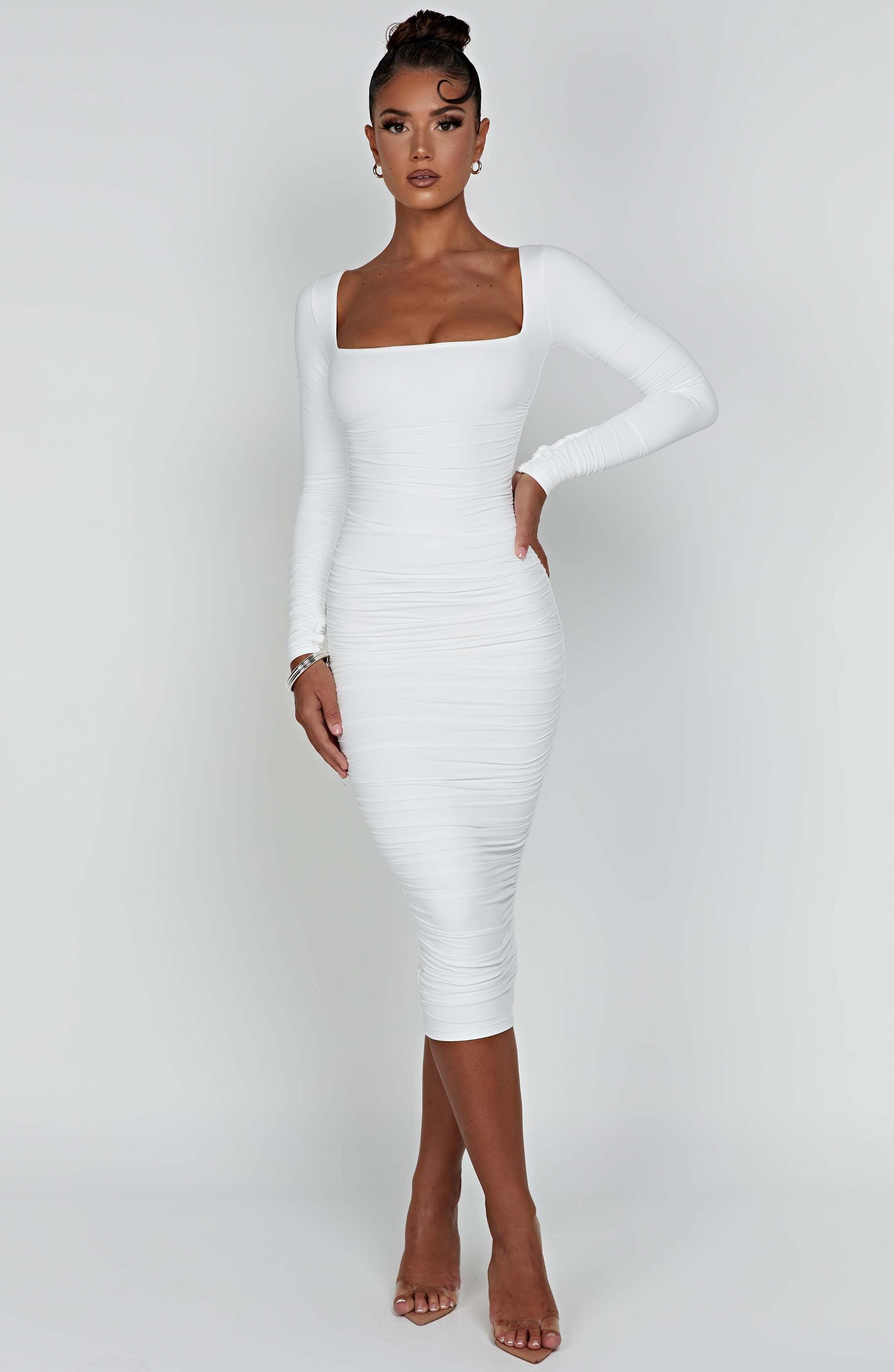 Wren Maxi Dress - White Product Image