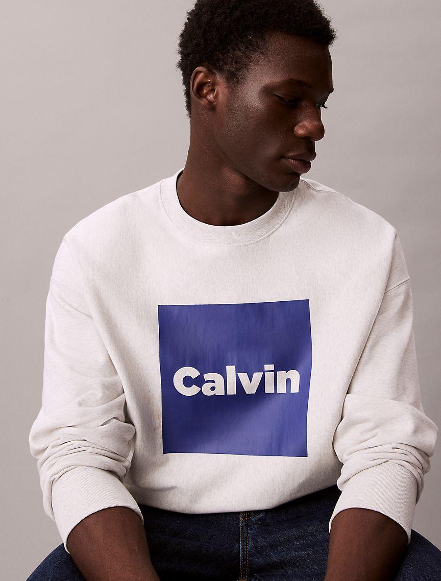 Fleece Logo Graphic Relaxed Sweatshirt Product Image