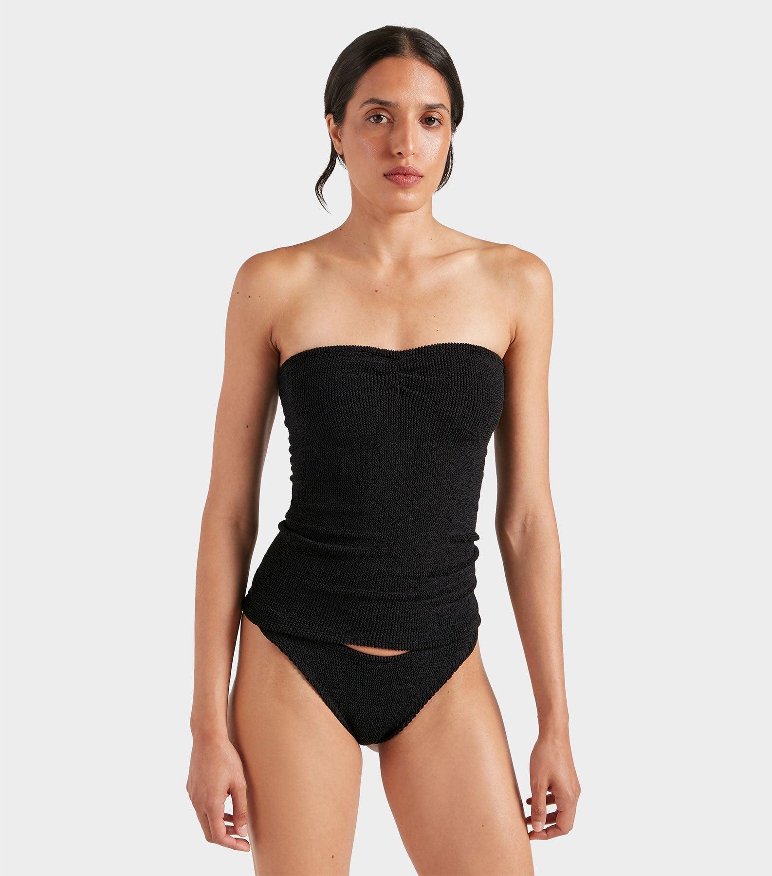 Mini Skirt/Tube Top - Black Product Image