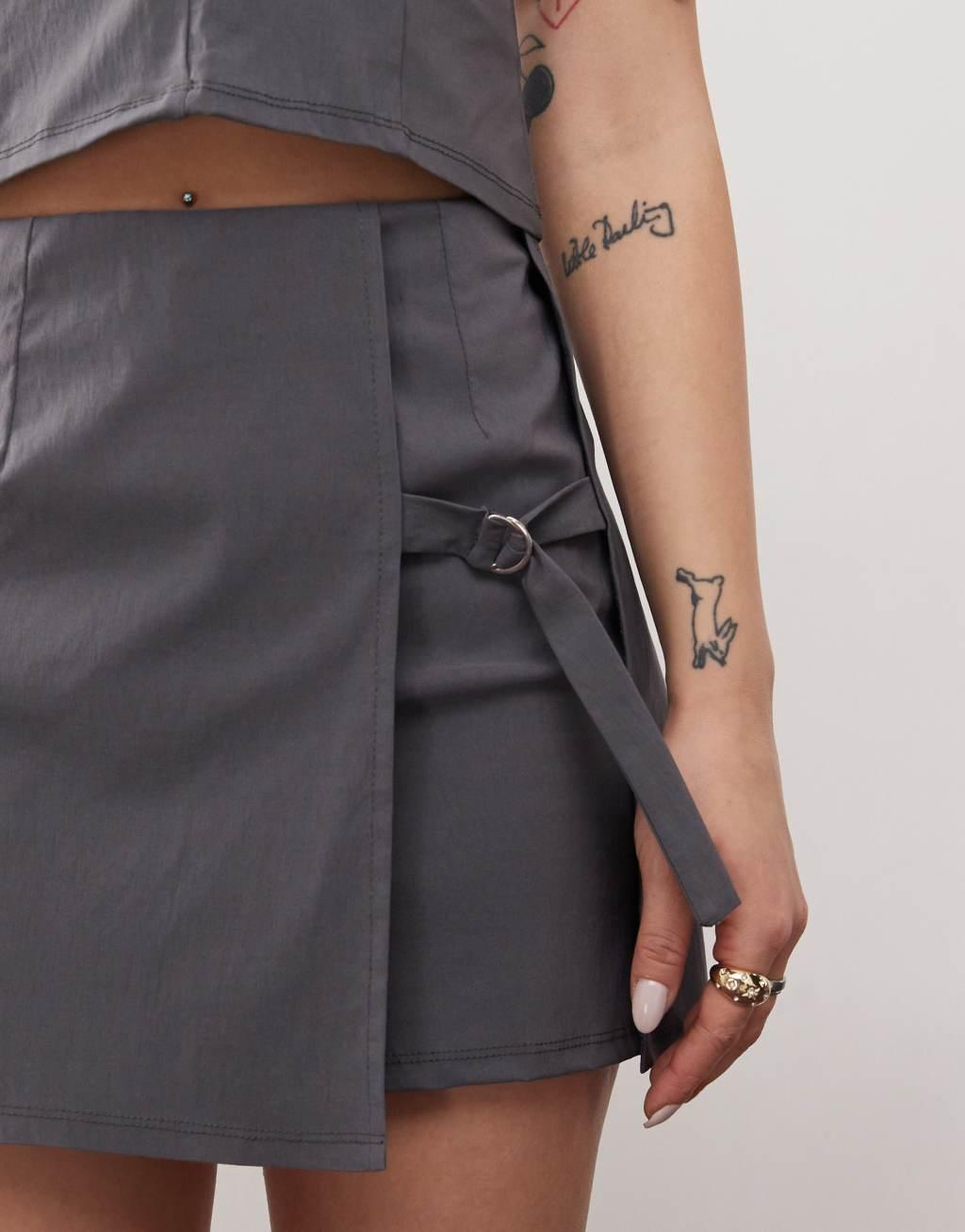 COLLUSION wrap skirt - part of a set Product Image