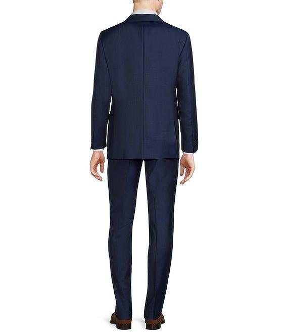John Varvatos Slim Fit Flat Front Solid 2-Piece Suit Product Image