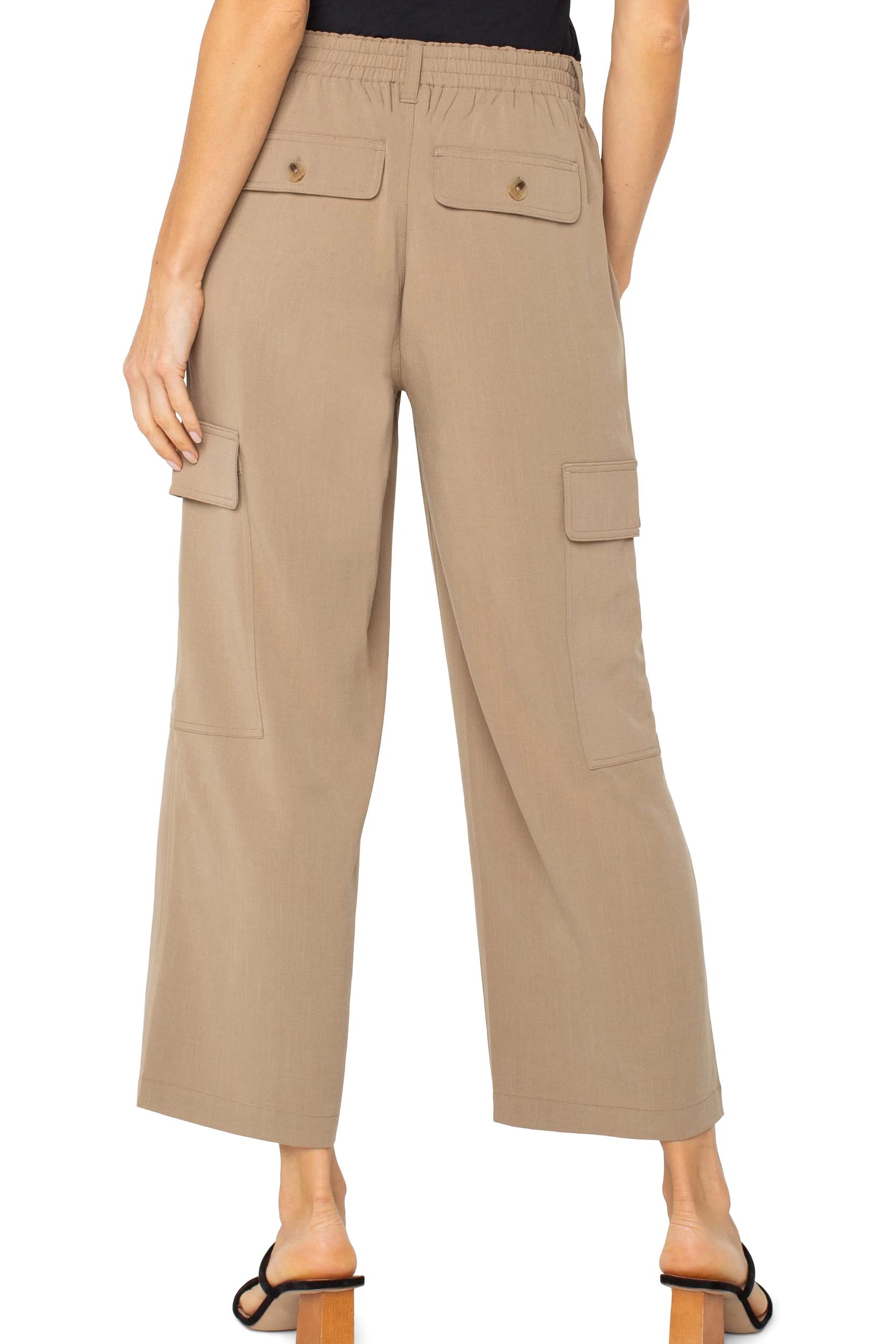 Hi Rise Cargo Crop 26" Pant Product Image