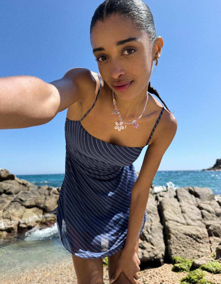 Strappy tulle dress Product Image