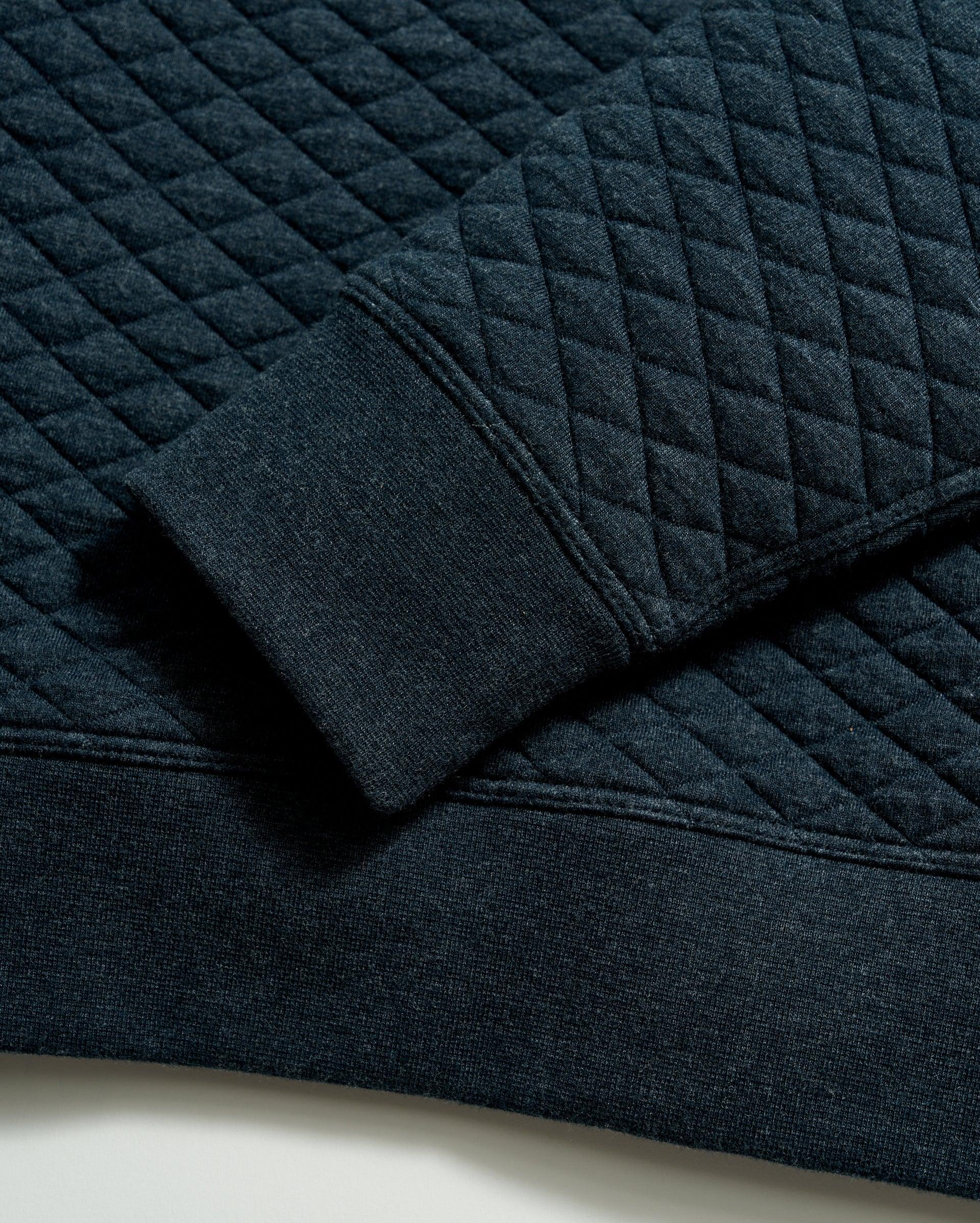 Diamond Quilt Half Zip -  Product Image