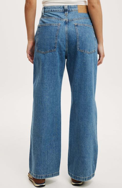 Cotton On Women's Low Super Baggy Jean in Sea Blue at Nordstrom, Size 0 Product Image