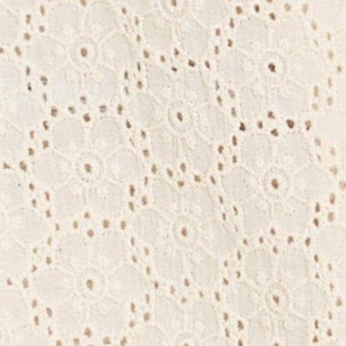 Floral Eyelet SS - Natural Product Image