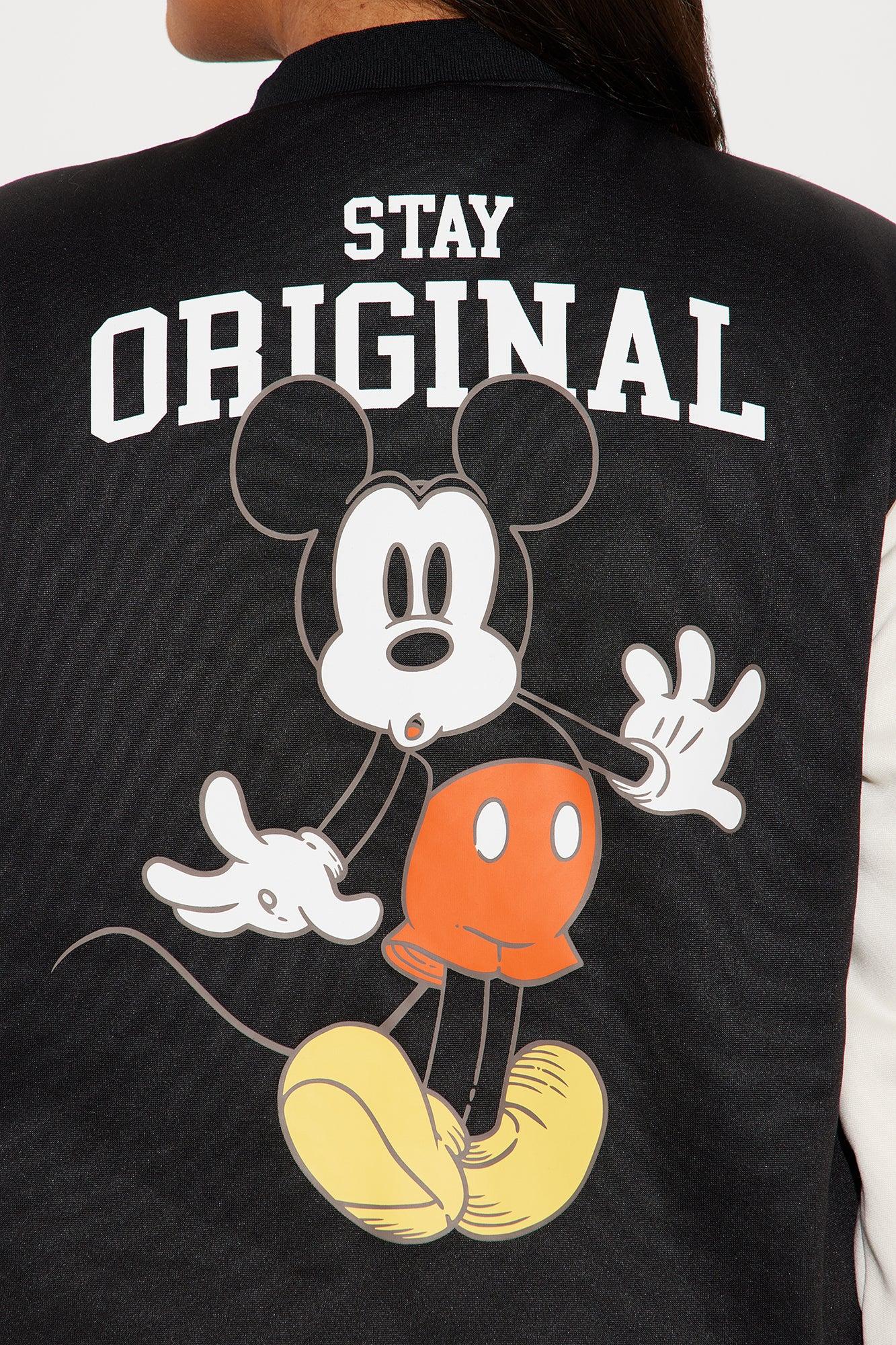 Mickey Mouse Sherpa Lined Jacket - Black Product Image