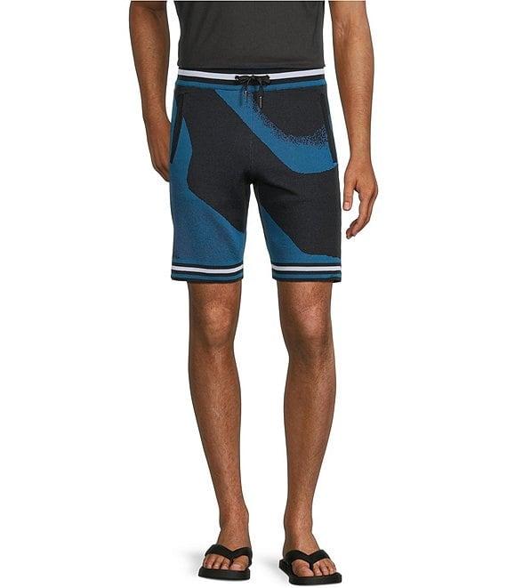 Murano Big & Tall Interdimensional Collection Heat Map Jacquard 8#double; Inseam Shorts Product Image