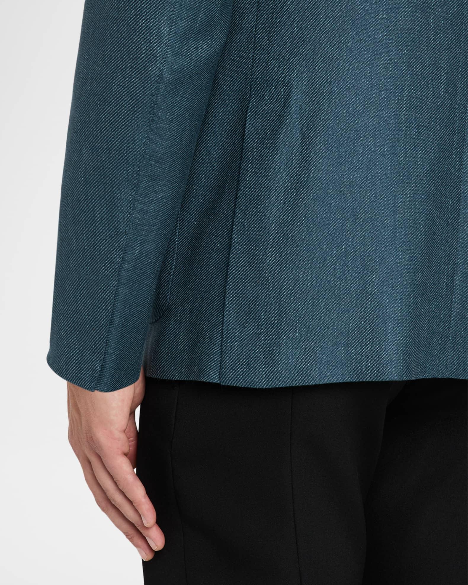 Men's Solid Cashmere-Blend Couture Jacket Product Image