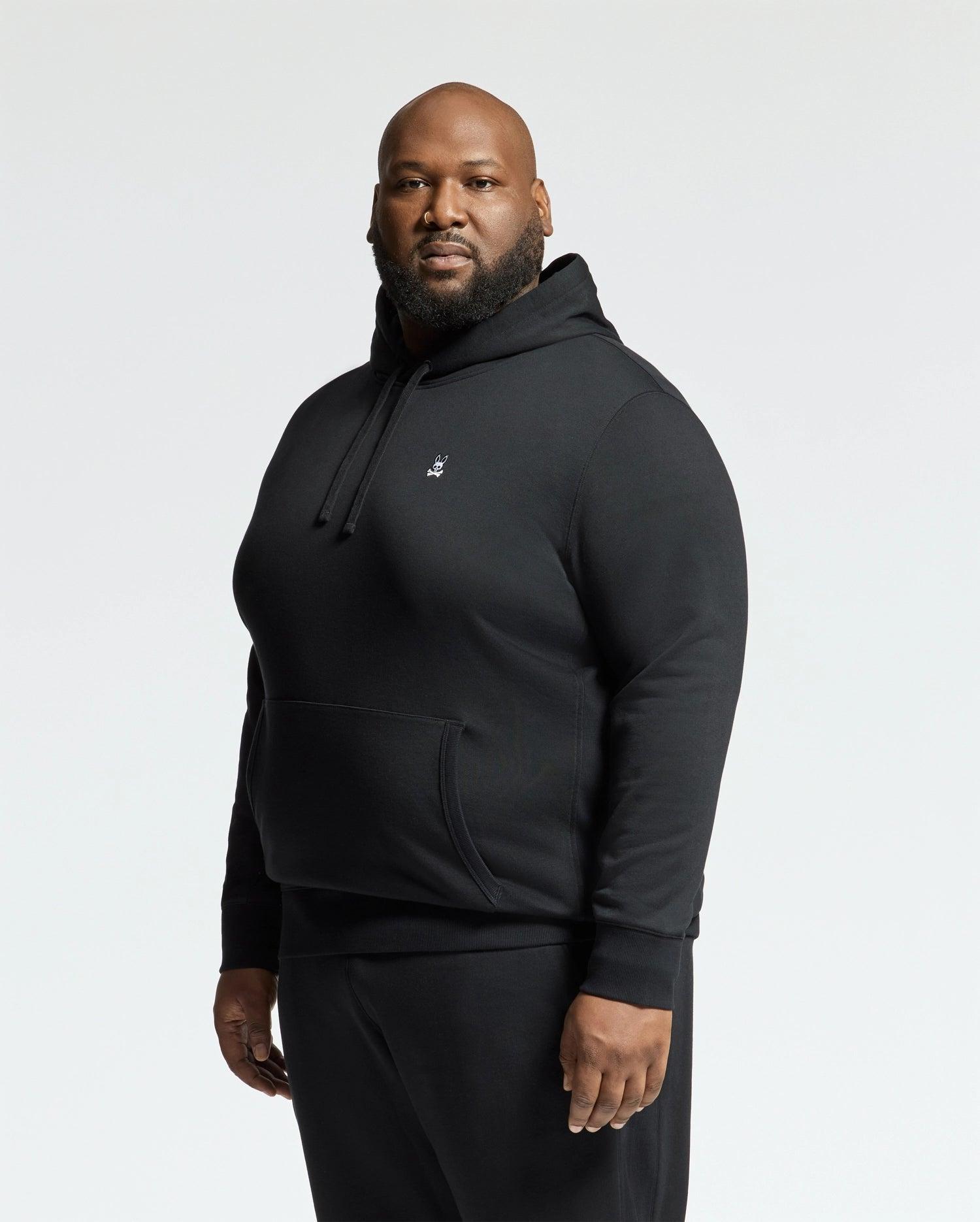 MENS BIG AND TALL LEVY ESSENTIAL FLEECE HOODIE - B9H859D200 Male Product Image