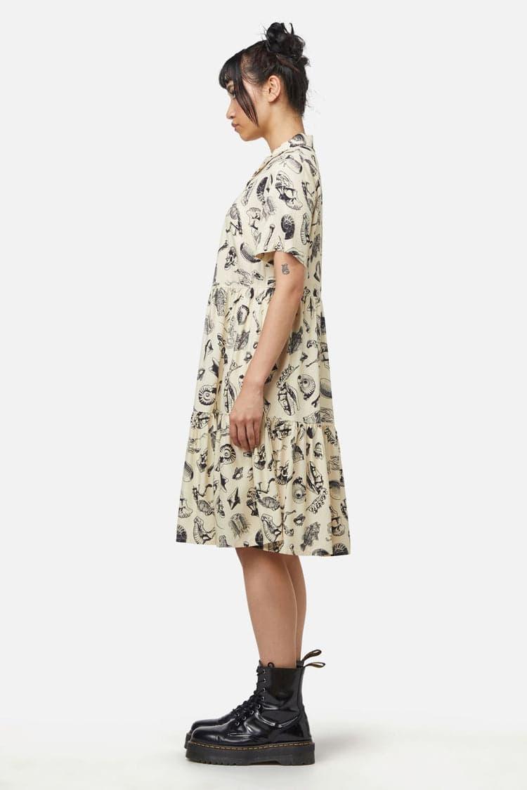 Body Fossils Printed Dress Product Image
