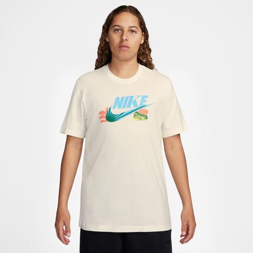 Nike Mens Nike NSW Open 2 LBR T-Shirt - Mens White/Multi Product Image