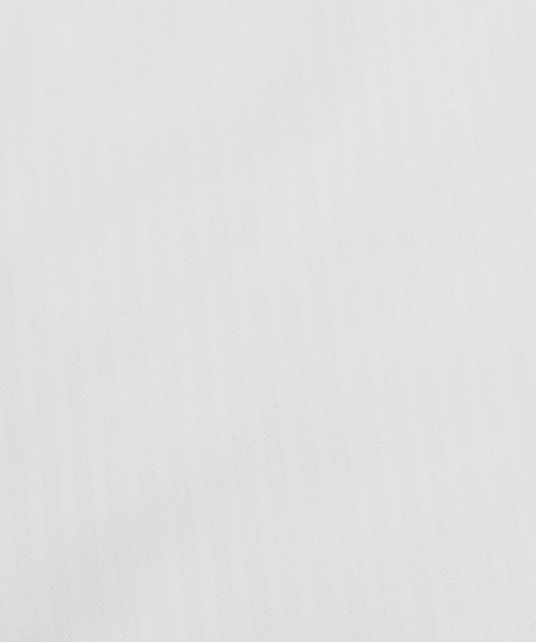 UV-Protective Striped Mesh Tennis Polo Shirt Product Image