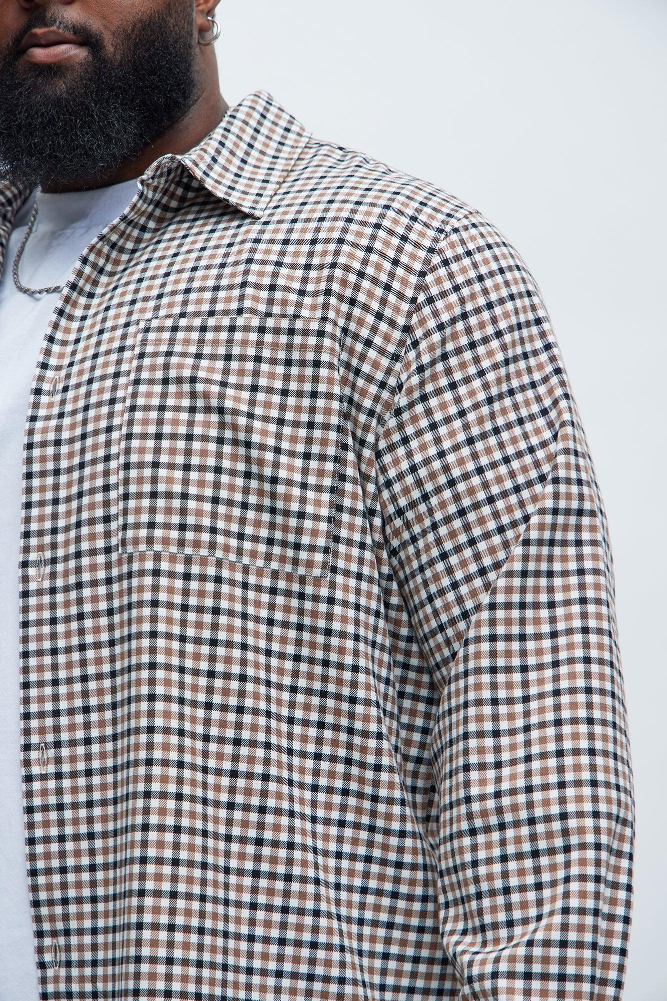 George Gingham Plaid Shirt - Multi Color Male Product Image