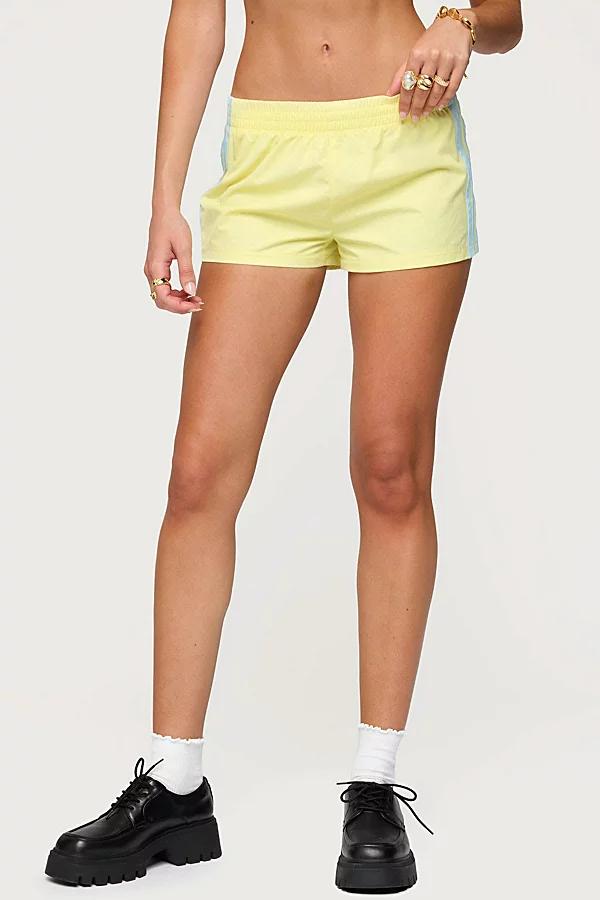 Edikted Nikki Nylon Shorts Womens at Urban Outfitters Product Image