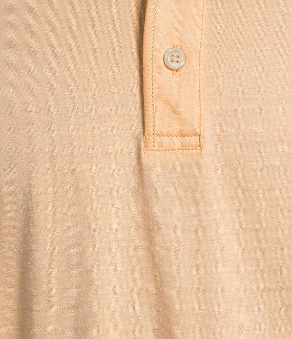 Roundtree & Yorke Short Sleeve Soft Solid Henley Shirt Product Image