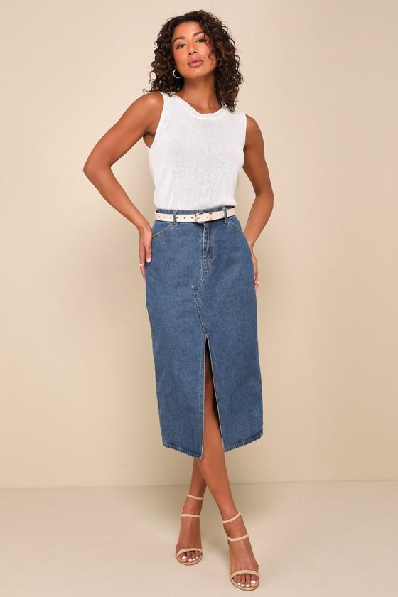 Clean Aesthetic Cream Sweater Knit Tank Top Product Image