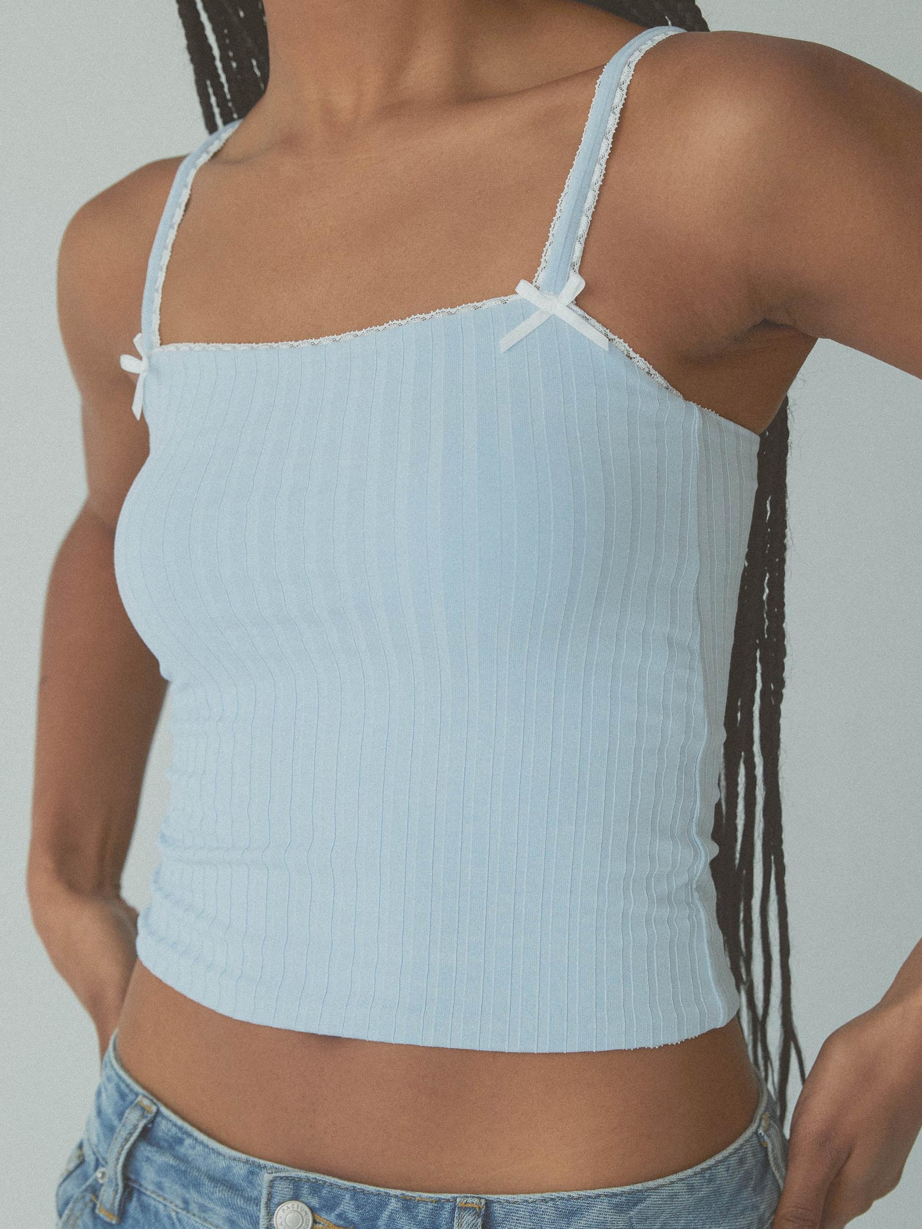 Lace Trim Tank Product Image