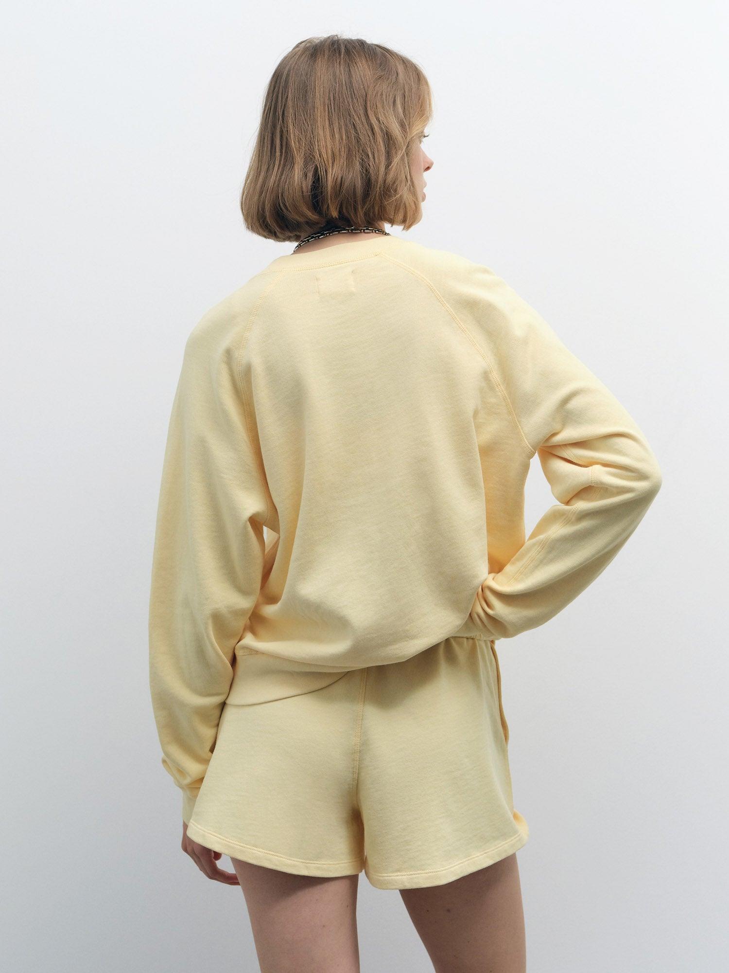 Organic Lightweight Terry Raglan Sweatshirt Female Product Image