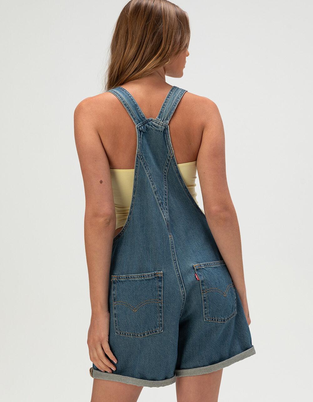 LEVI'S Vintage Womens Shortalls - About Last Week - VINTAGE MED Product Image