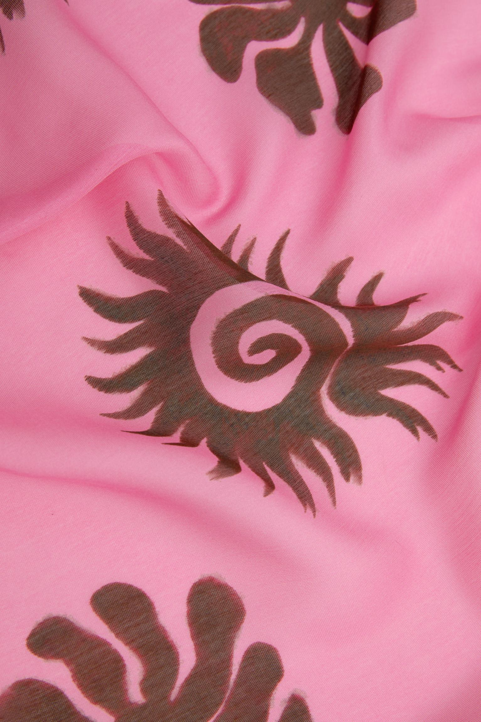 Bandanna scarf with sun details Product Image