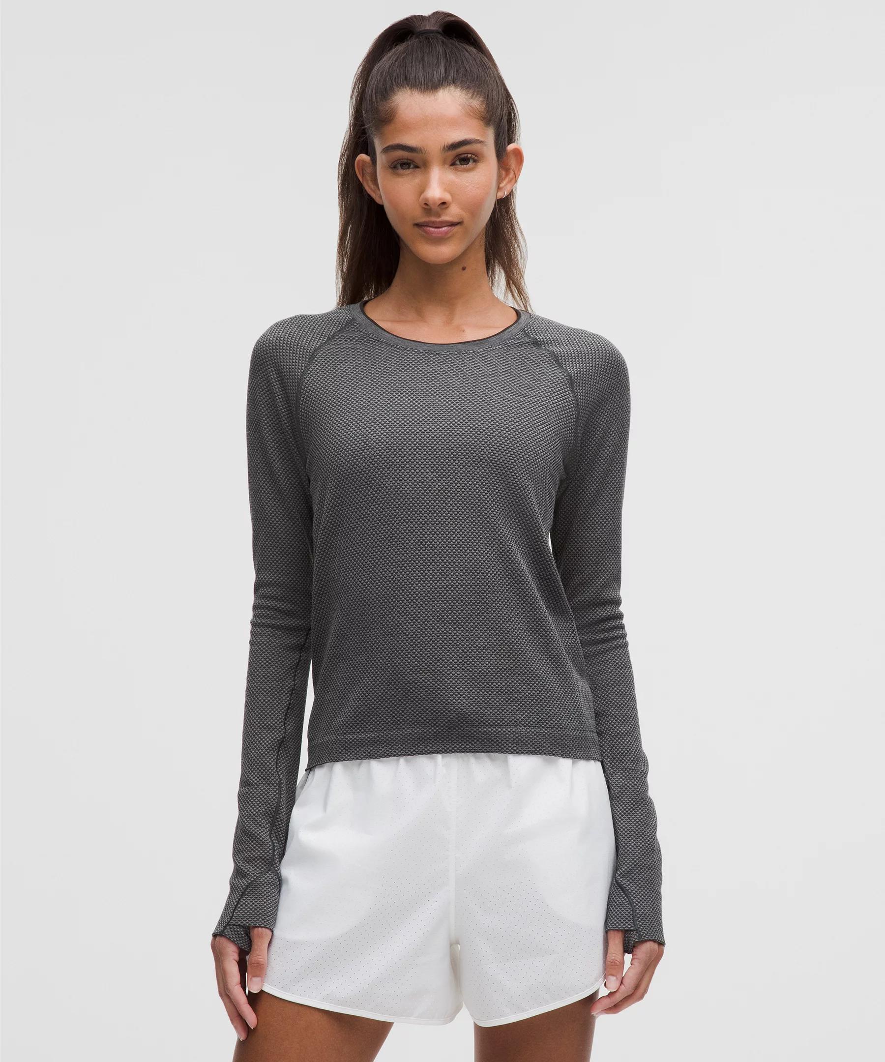 Swiftly Tech Long-Sleeve Shirt 2.0 Waist Length *Textured Knit Product Image