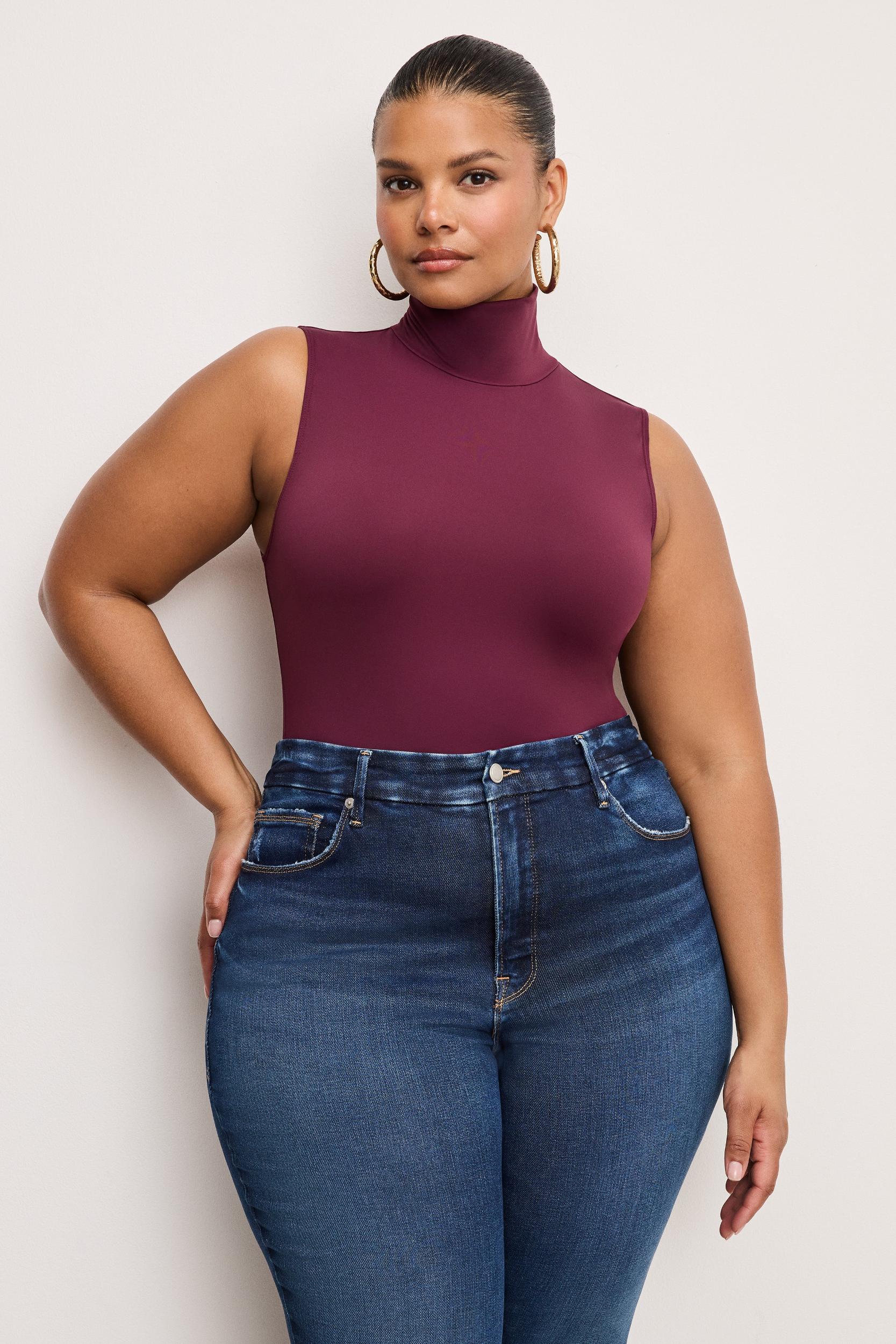 WEIGHTLESS SCUBA MOCK NECK BODYSUIT | FIG007 Product Image