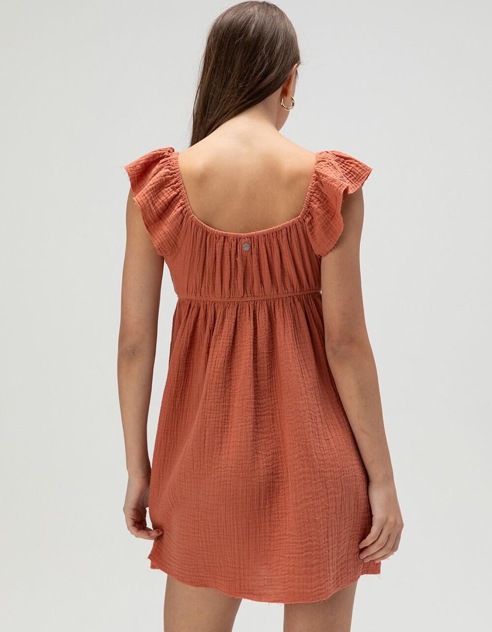 ROXY Luna Womens Mini Dress - HAZELNUT Product Image